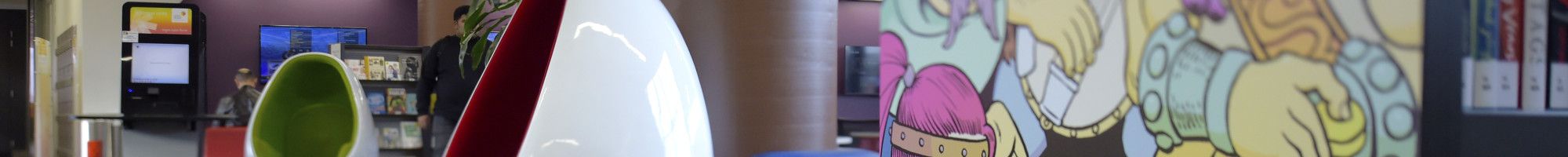 View of Youth area at Dandenong Library