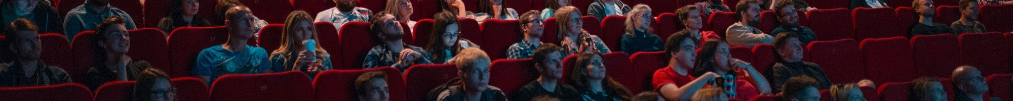 Image: People in a movie theatre